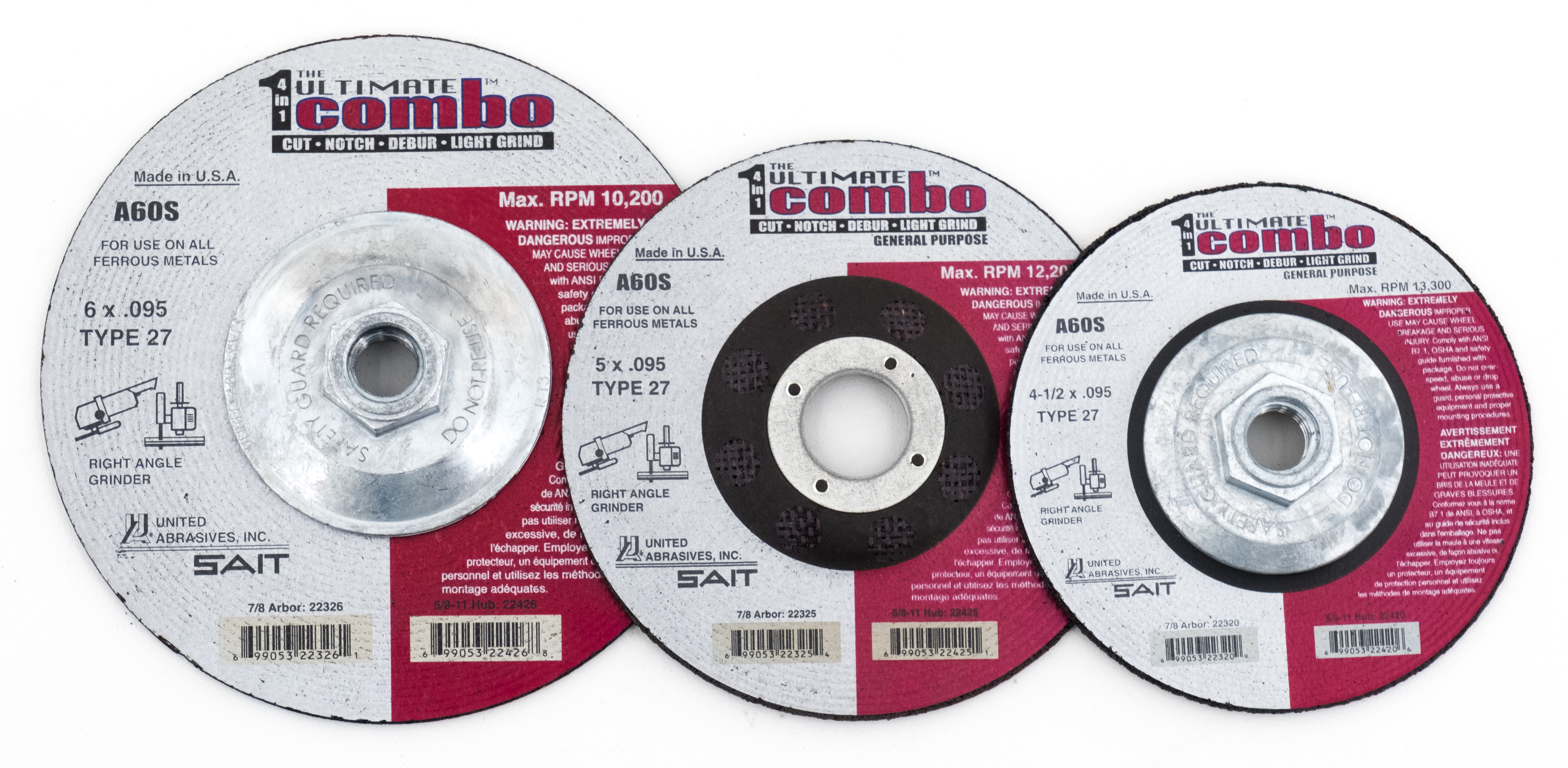 DT 5 X .095 X 7/8 ULT CMB A60S - Cutting Wheels